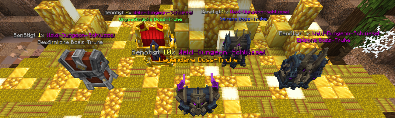 Boss-Loot-Kisten nach dem Dungeon-Abschluss