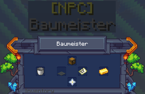 Kartenbau-Welt mit Builder-GUI